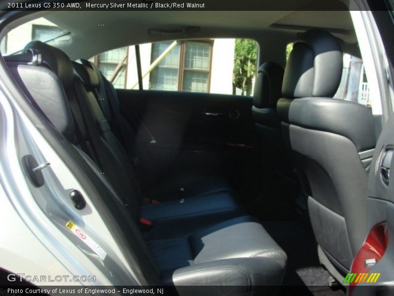 Mercury Silver Metallic / Black/Red Walnut 2011 Lexus GS 350 AWD