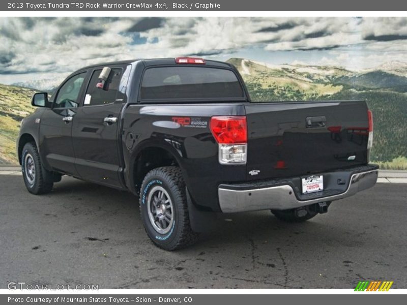 Black / Graphite 2013 Toyota Tundra TRD Rock Warrior CrewMax 4x4