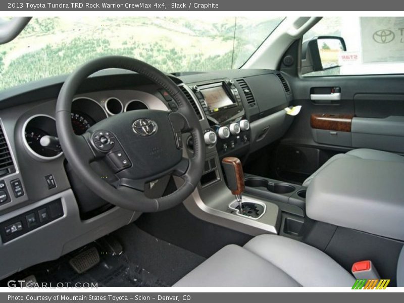 Black / Graphite 2013 Toyota Tundra TRD Rock Warrior CrewMax 4x4