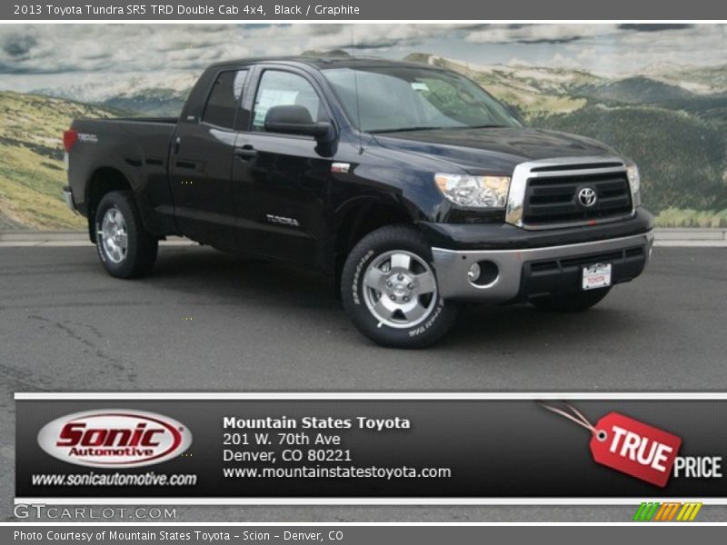 Black / Graphite 2013 Toyota Tundra SR5 TRD Double Cab 4x4