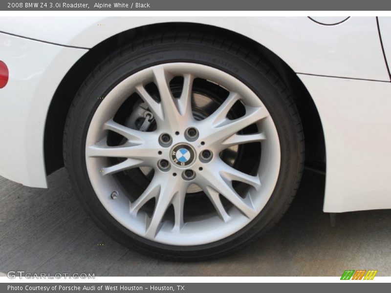 Alpine White / Black 2008 BMW Z4 3.0i Roadster