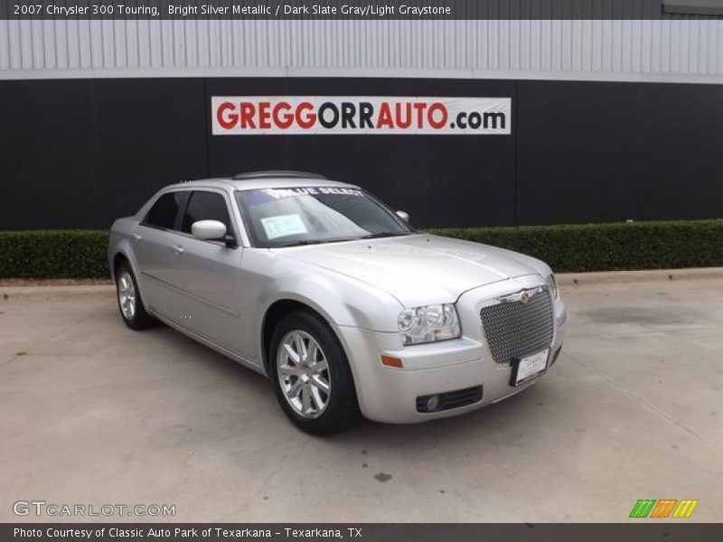 Bright Silver Metallic / Dark Slate Gray/Light Graystone 2007 Chrysler 300 Touring