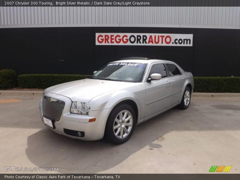 Bright Silver Metallic / Dark Slate Gray/Light Graystone 2007 Chrysler 300 Touring