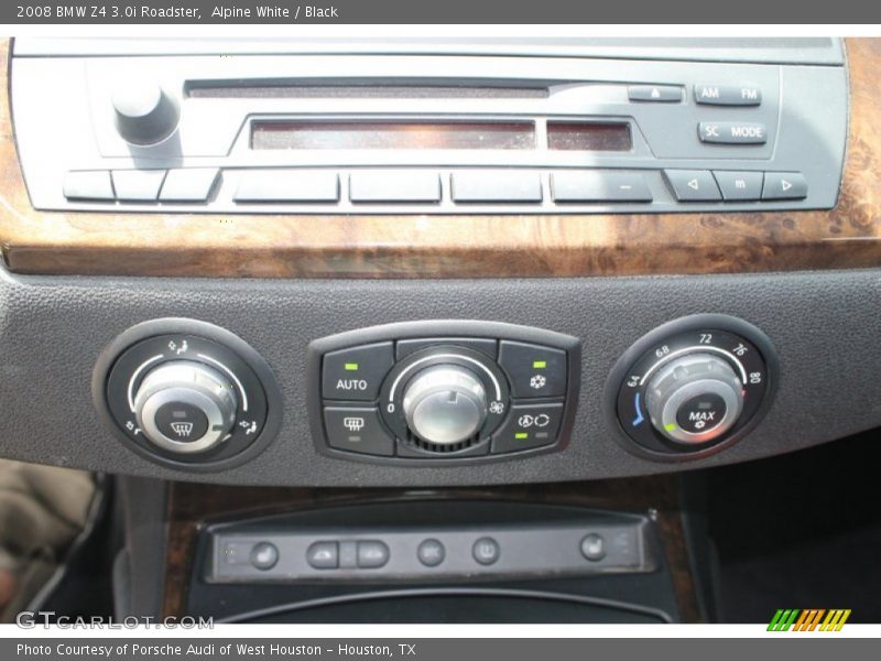 Alpine White / Black 2008 BMW Z4 3.0i Roadster