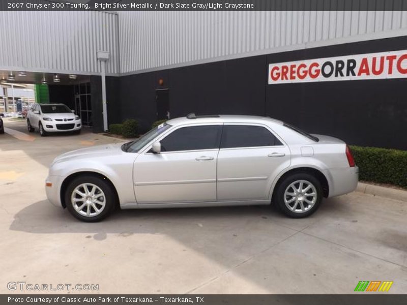 Bright Silver Metallic / Dark Slate Gray/Light Graystone 2007 Chrysler 300 Touring