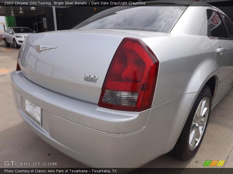 Bright Silver Metallic / Dark Slate Gray/Light Graystone 2007 Chrysler 300 Touring