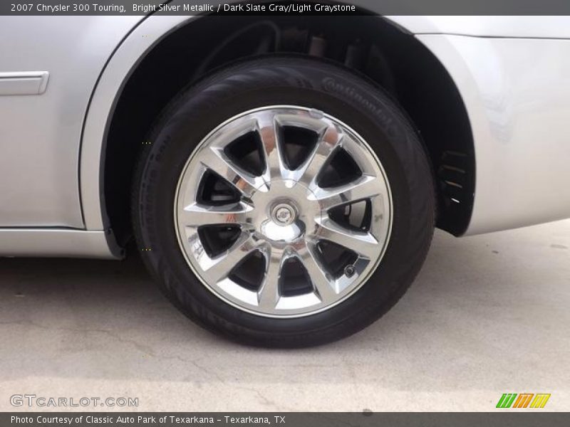 Bright Silver Metallic / Dark Slate Gray/Light Graystone 2007 Chrysler 300 Touring