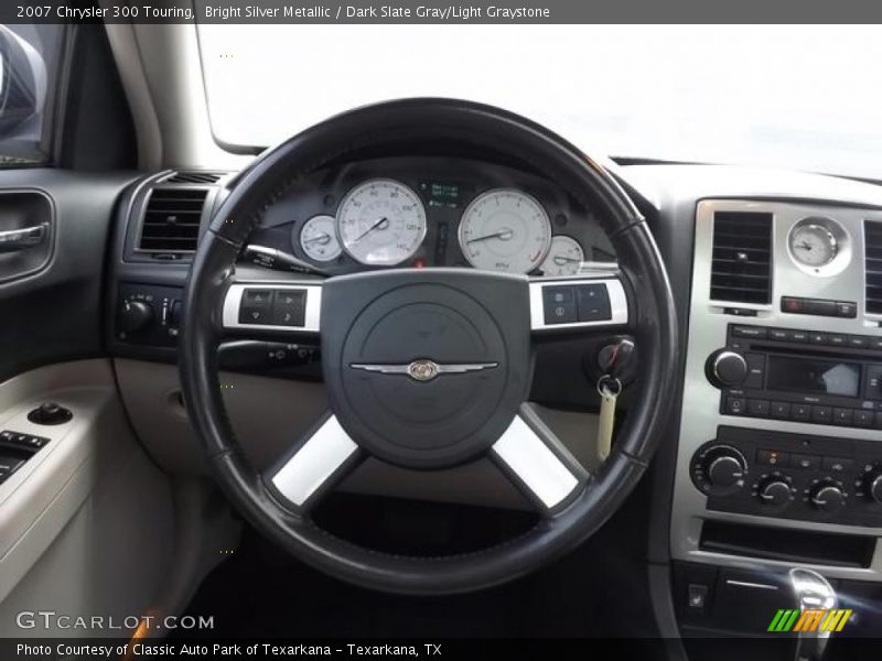 Bright Silver Metallic / Dark Slate Gray/Light Graystone 2007 Chrysler 300 Touring