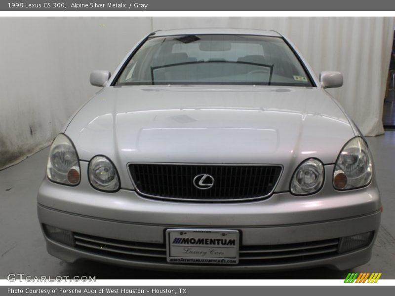 Alpine Silver Metalic / Gray 1998 Lexus GS 300