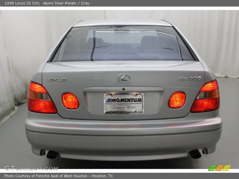 Alpine Silver Metalic / Gray 1998 Lexus GS 300