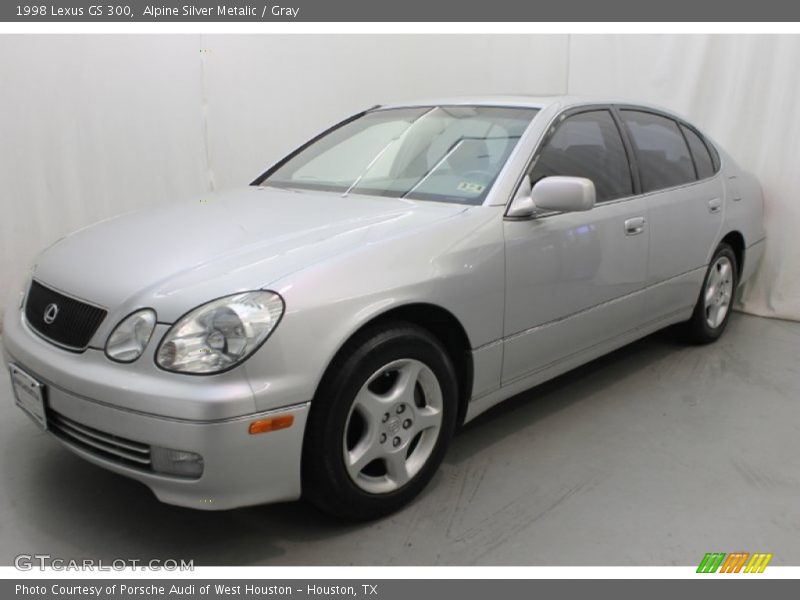 Alpine Silver Metalic / Gray 1998 Lexus GS 300
