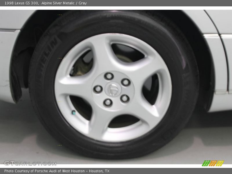 Alpine Silver Metalic / Gray 1998 Lexus GS 300