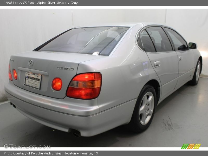 Alpine Silver Metalic / Gray 1998 Lexus GS 300