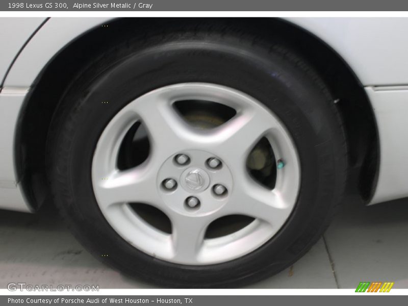 Alpine Silver Metalic / Gray 1998 Lexus GS 300