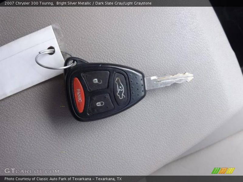 Bright Silver Metallic / Dark Slate Gray/Light Graystone 2007 Chrysler 300 Touring