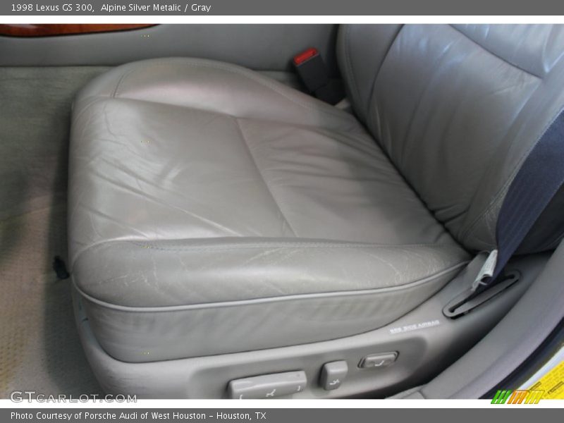 Alpine Silver Metalic / Gray 1998 Lexus GS 300