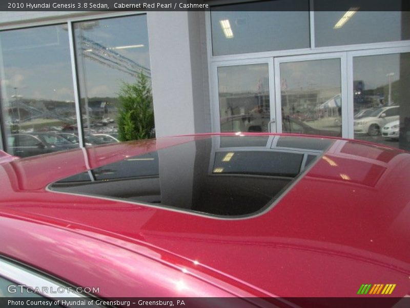Cabernet Red Pearl / Cashmere 2010 Hyundai Genesis 3.8 Sedan