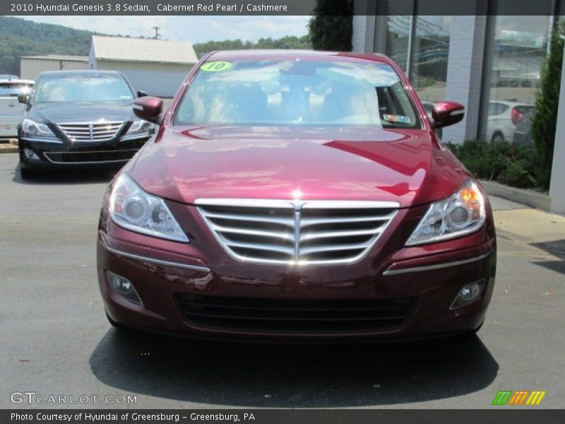 Cabernet Red Pearl / Cashmere 2010 Hyundai Genesis 3.8 Sedan