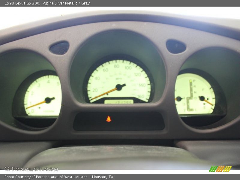 Alpine Silver Metalic / Gray 1998 Lexus GS 300
