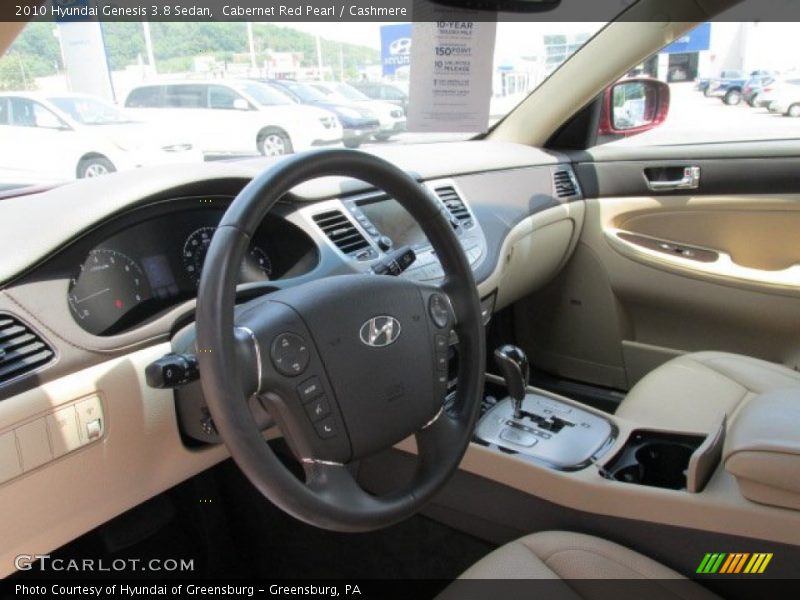 Cabernet Red Pearl / Cashmere 2010 Hyundai Genesis 3.8 Sedan