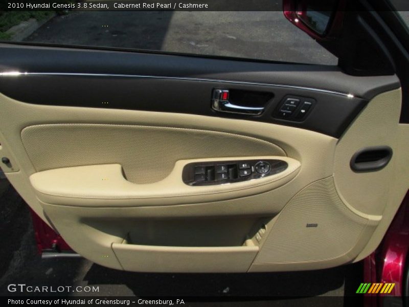 Cabernet Red Pearl / Cashmere 2010 Hyundai Genesis 3.8 Sedan