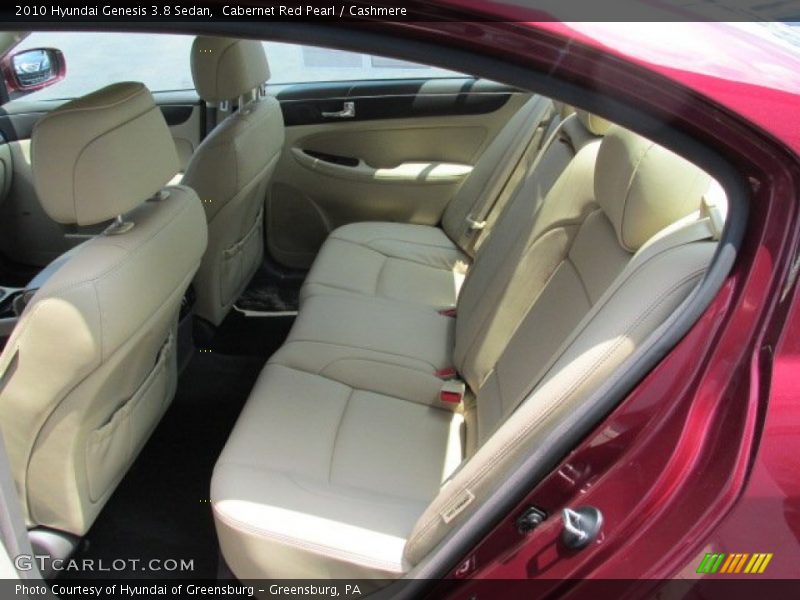 Cabernet Red Pearl / Cashmere 2010 Hyundai Genesis 3.8 Sedan