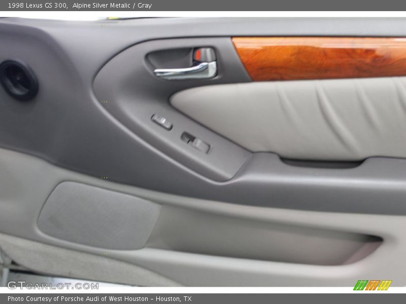 Alpine Silver Metalic / Gray 1998 Lexus GS 300