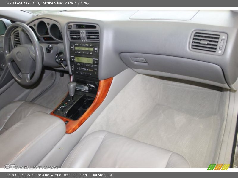 Alpine Silver Metalic / Gray 1998 Lexus GS 300