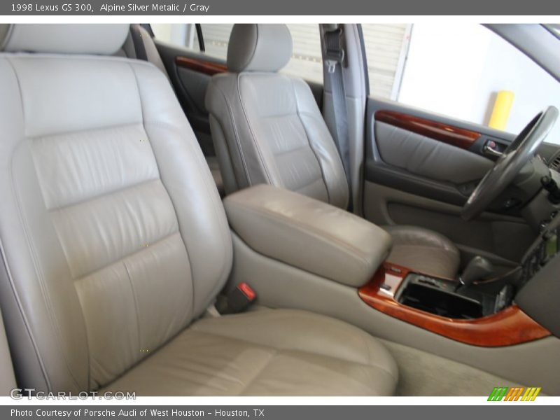 Alpine Silver Metalic / Gray 1998 Lexus GS 300