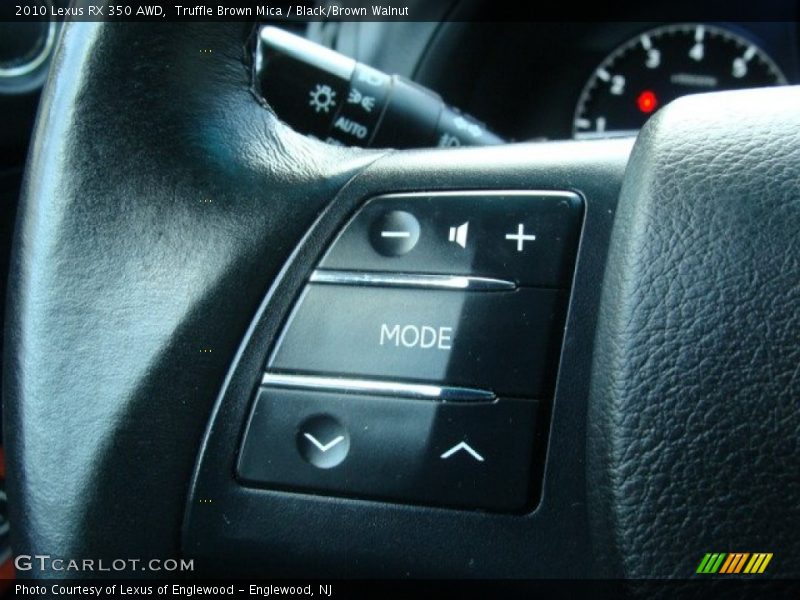 Truffle Brown Mica / Black/Brown Walnut 2010 Lexus RX 350 AWD