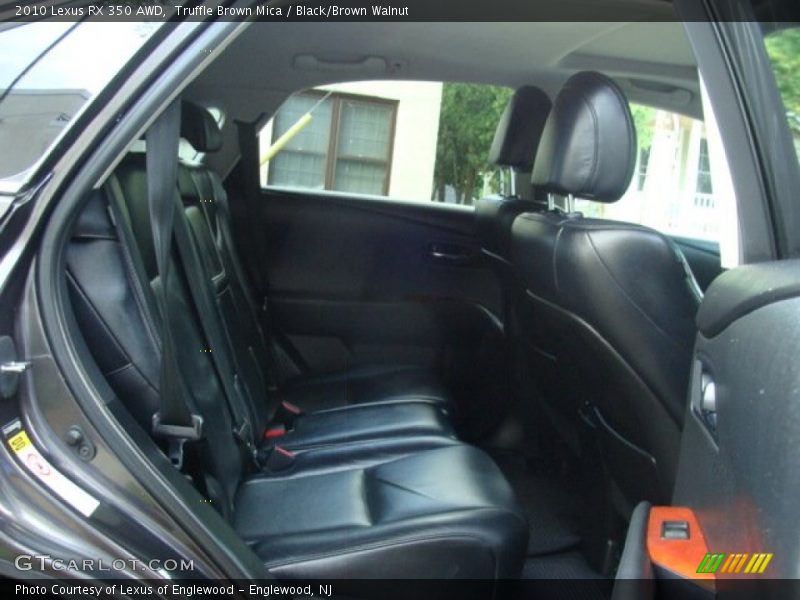 Truffle Brown Mica / Black/Brown Walnut 2010 Lexus RX 350 AWD