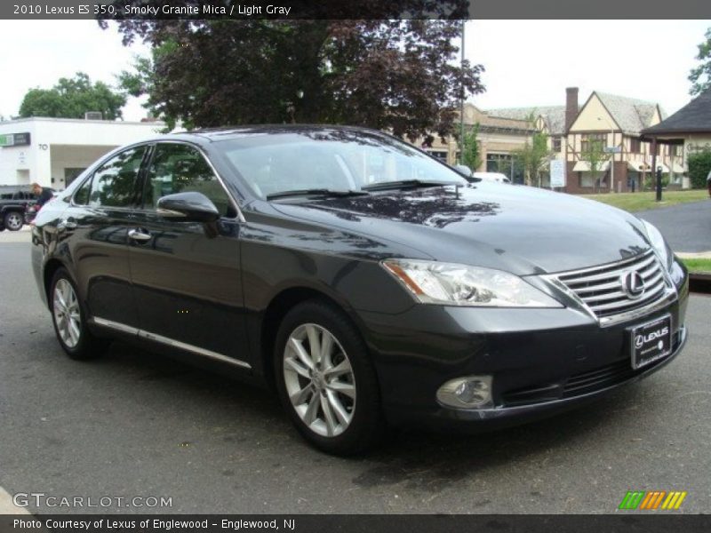 Smoky Granite Mica / Light Gray 2010 Lexus ES 350