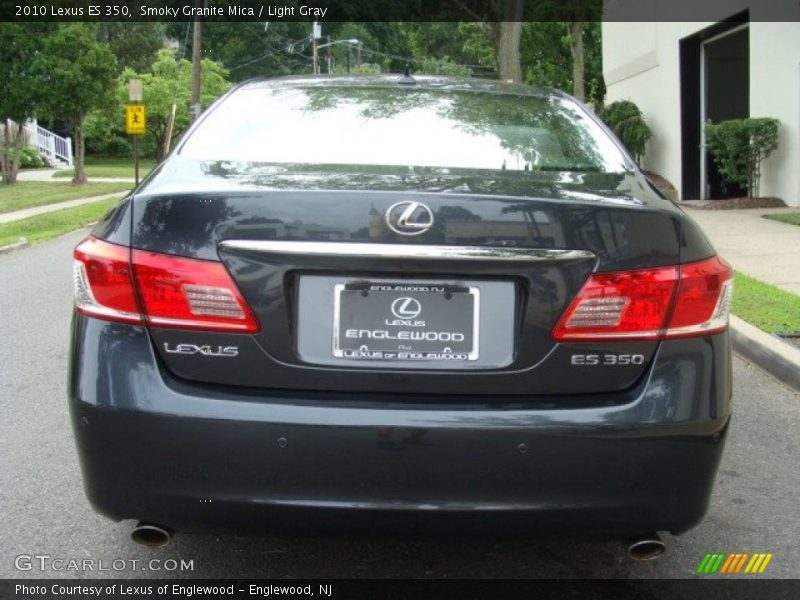 Smoky Granite Mica / Light Gray 2010 Lexus ES 350