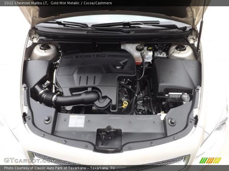 Gold Mist Metallic / Cocoa/Cashmere 2012 Chevrolet Malibu LT