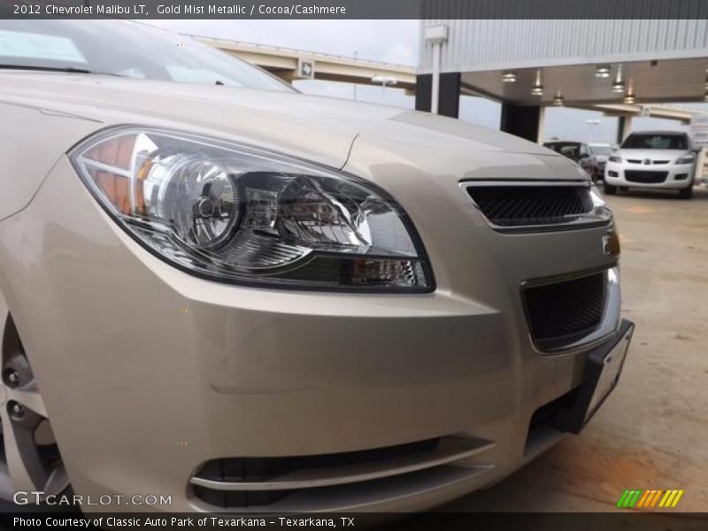 Gold Mist Metallic / Cocoa/Cashmere 2012 Chevrolet Malibu LT