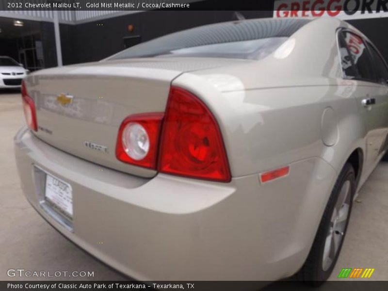 Gold Mist Metallic / Cocoa/Cashmere 2012 Chevrolet Malibu LT