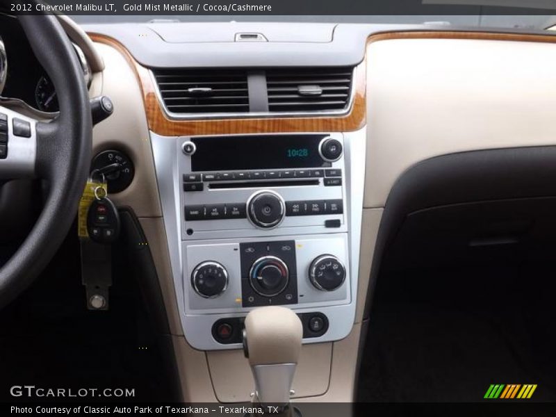 Gold Mist Metallic / Cocoa/Cashmere 2012 Chevrolet Malibu LT