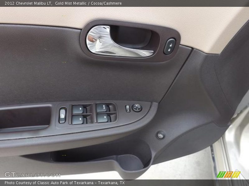 Gold Mist Metallic / Cocoa/Cashmere 2012 Chevrolet Malibu LT