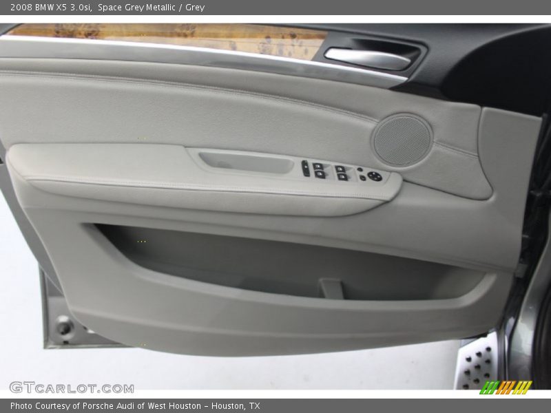 Space Grey Metallic / Grey 2008 BMW X5 3.0si