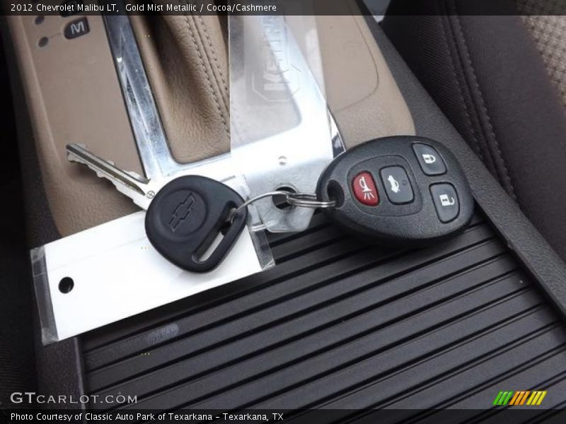 Gold Mist Metallic / Cocoa/Cashmere 2012 Chevrolet Malibu LT