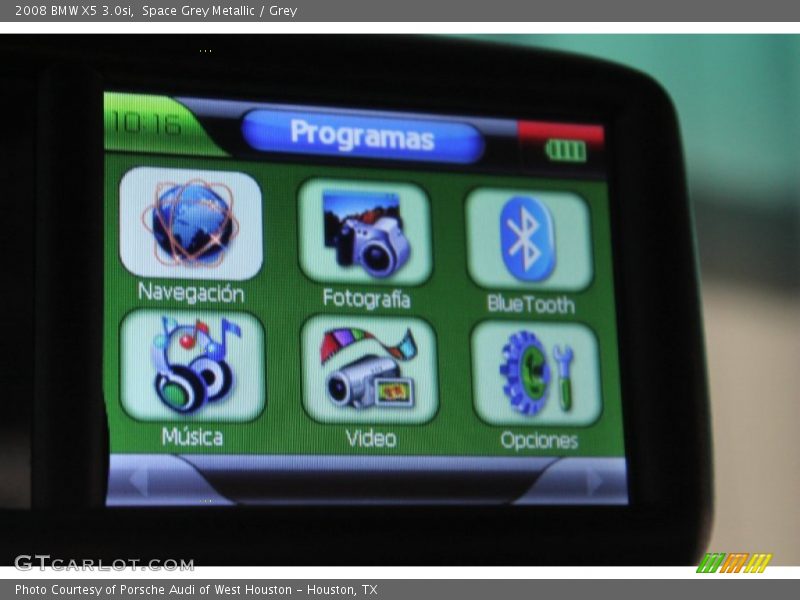 Space Grey Metallic / Grey 2008 BMW X5 3.0si