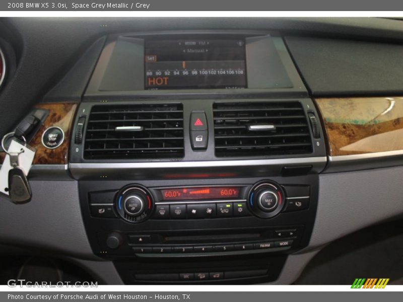 Space Grey Metallic / Grey 2008 BMW X5 3.0si