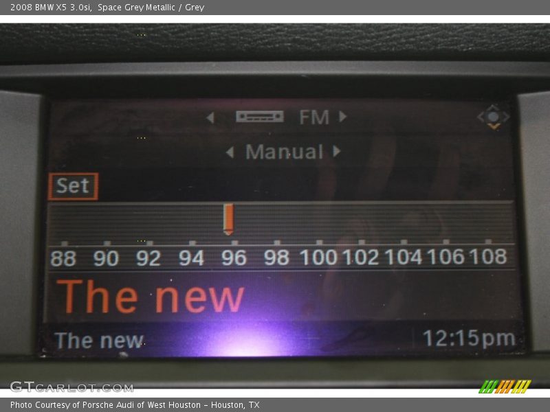 Space Grey Metallic / Grey 2008 BMW X5 3.0si