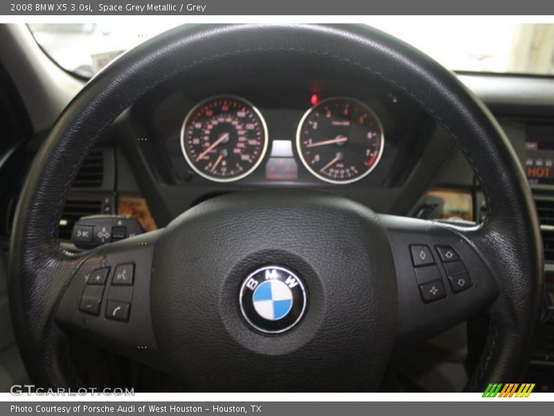 Space Grey Metallic / Grey 2008 BMW X5 3.0si