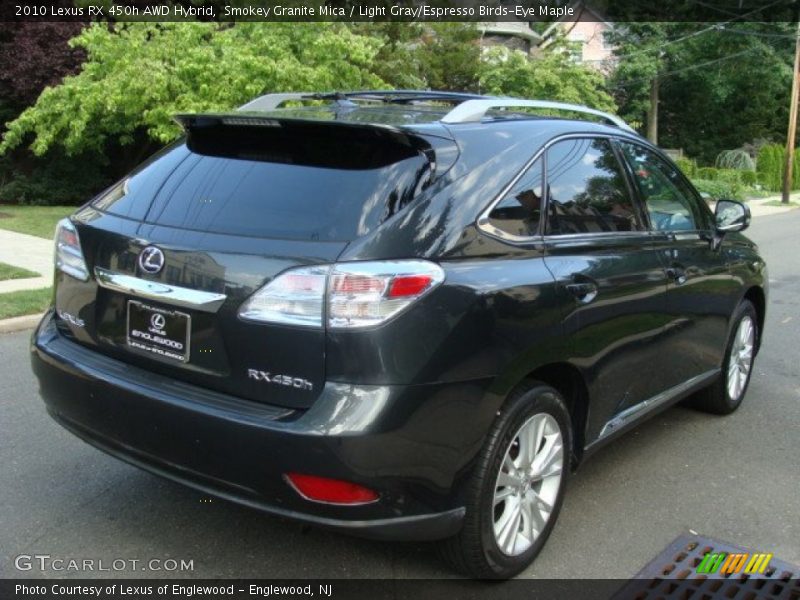 Smokey Granite Mica / Light Gray/Espresso Birds-Eye Maple 2010 Lexus RX 450h AWD Hybrid