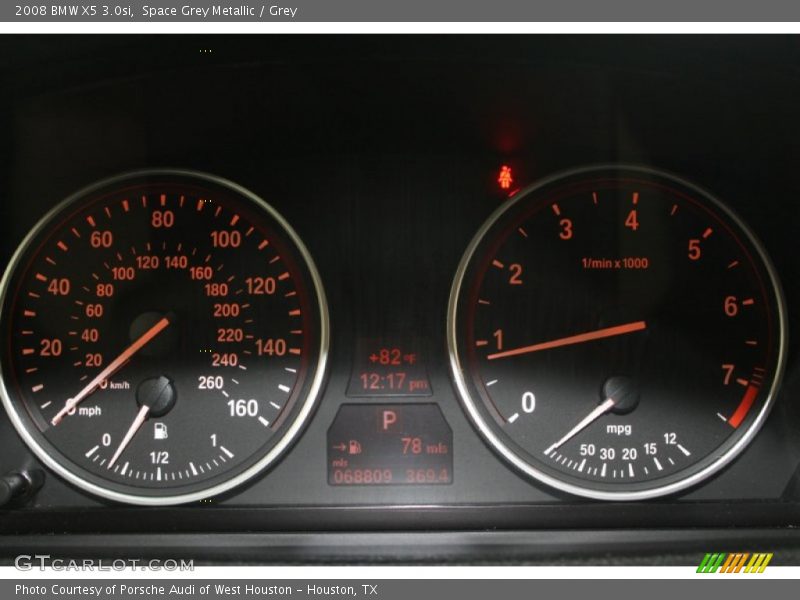 Space Grey Metallic / Grey 2008 BMW X5 3.0si