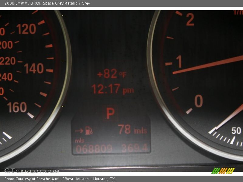 Space Grey Metallic / Grey 2008 BMW X5 3.0si