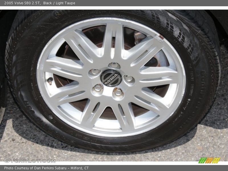 Black / Light Taupe 2005 Volvo S80 2.5T