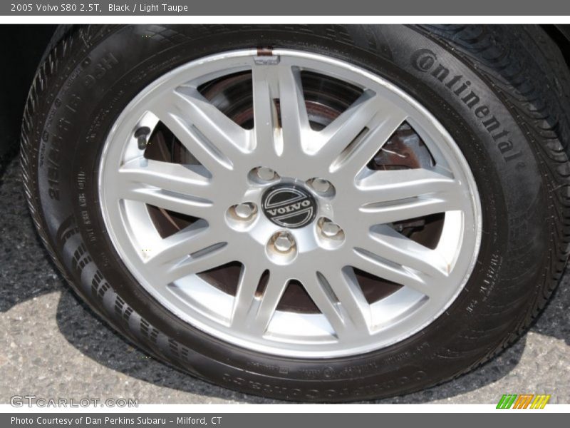 Black / Light Taupe 2005 Volvo S80 2.5T