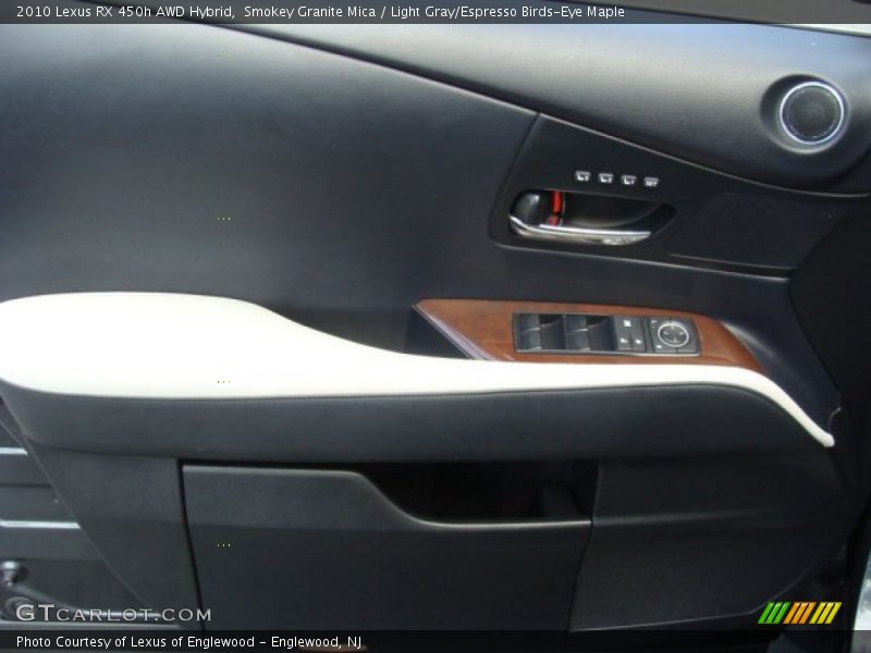 Smokey Granite Mica / Light Gray/Espresso Birds-Eye Maple 2010 Lexus RX 450h AWD Hybrid